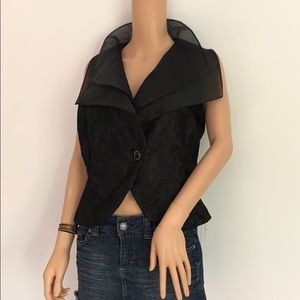 Woman’s Black Vest.